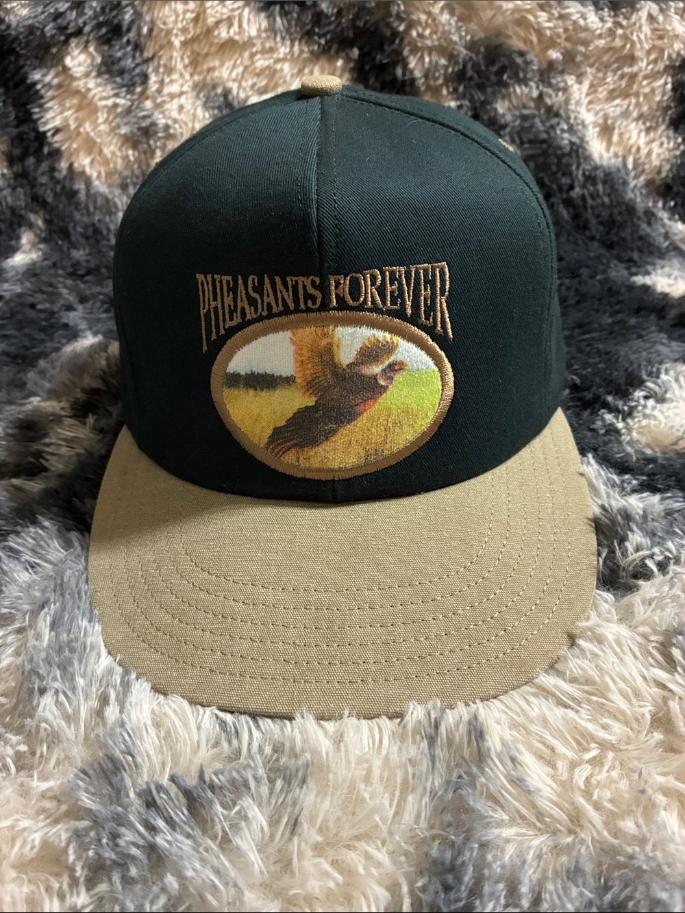 Vintage Black SnapBack - Pheasants Forever